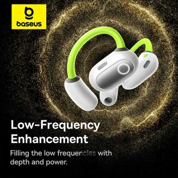 Ausinės Earphones TWS Baseus Eli Sport 1, (žalias)