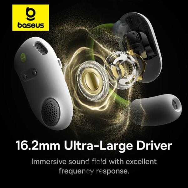 Ausinės Earphones TWS Baseus Eli Sport 1, (žalias)
