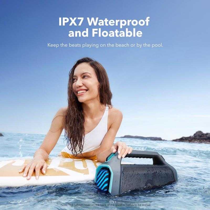 Bluetooth garsiakalbis Anker soundcore Boom 2 Plus mėlynas