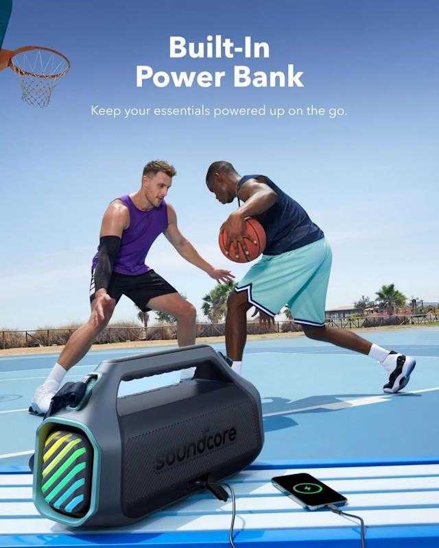 Bluetooth garsiakalbis Anker soundcore Boom 2 Plus mėlynas