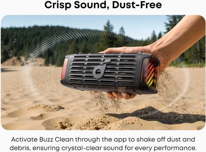 Anker Soundcore Speaker | Boom 3i | 50 W | Atsparus vandeniui | Bluetooth | Belaidė jungtis | Portable | Juodas