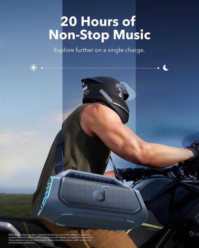 Bluetooth garsiakalbis Anker soundcore Boom 2 Plus mėlynas