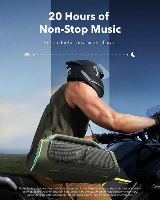 Bluetooth garsiakalbis Anker soundcore Boom 2 Plus žalias