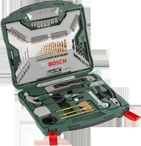 Grąžtas Bosch 103-dalių Titanium kompl.