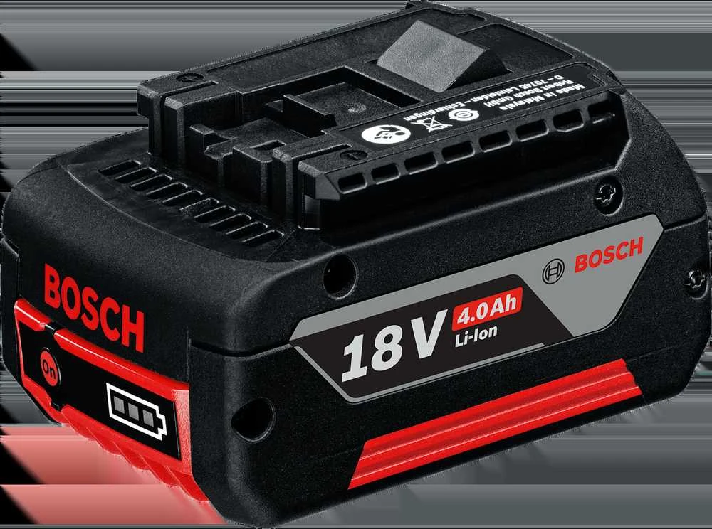 Bosch akumuliatorių ir kroviklio rinkinys 2x 18V 2.0/4.0Ah 1600A01ZS9