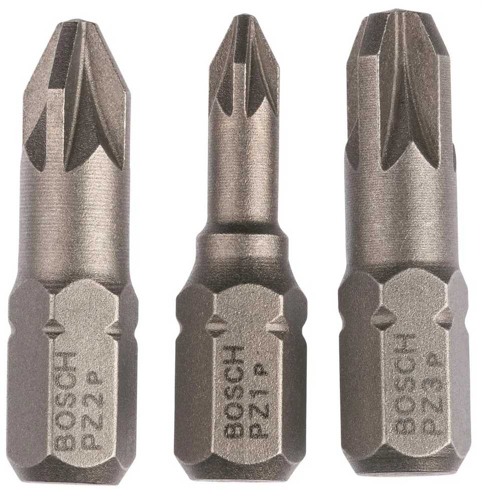 Bosch PZ Antgalių kompl. 3vn Extra Hart