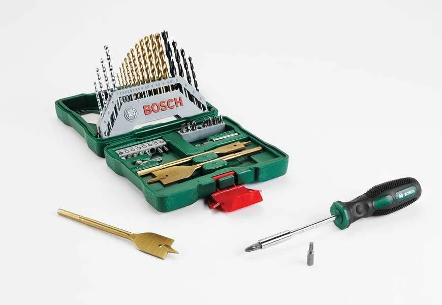 Grąžtas Grąžtų ir sukimo antgalių komplektas Bosch 2607017334; 40 vnt.