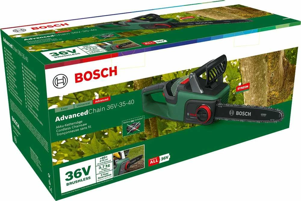 Grandininis pjūklas Bosch AdvancedChain 36V-35-40 Akum.Grand.pjūklas SOLO