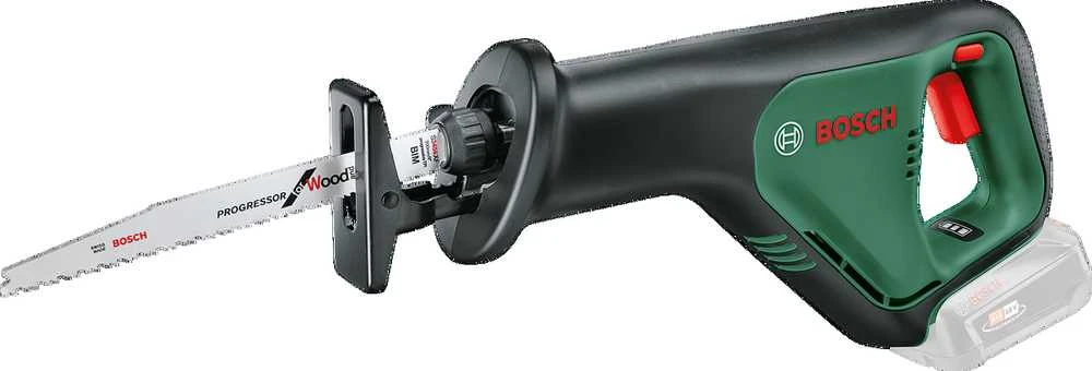 Bosch tiesinis pjūklas AdvancedRecip 18 be akumuliatoriaus ir kroviklio