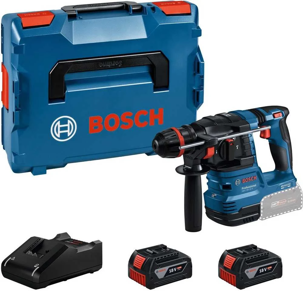 Bosch GBH 18V-22 X, 2x4,0Ah, GAL 18V-40; LB