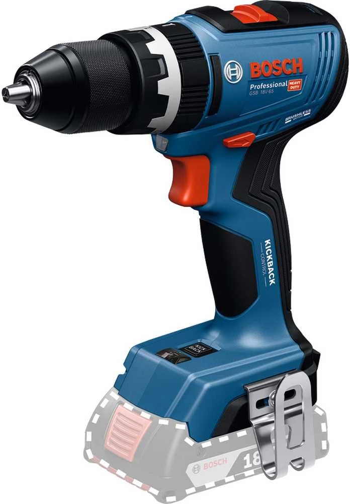 Bosch GSB 18V-65 (be akumuliatoriaus ir kroviklio; C) be akumuliatoriaus ir kroviklio