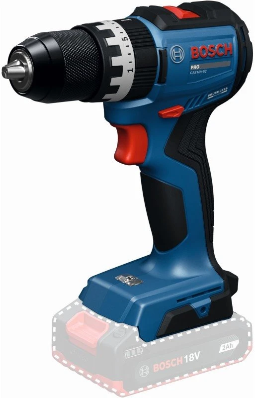Bosch GSB18V-52, 3x5.0Ah, GAL 18V-40, LB
