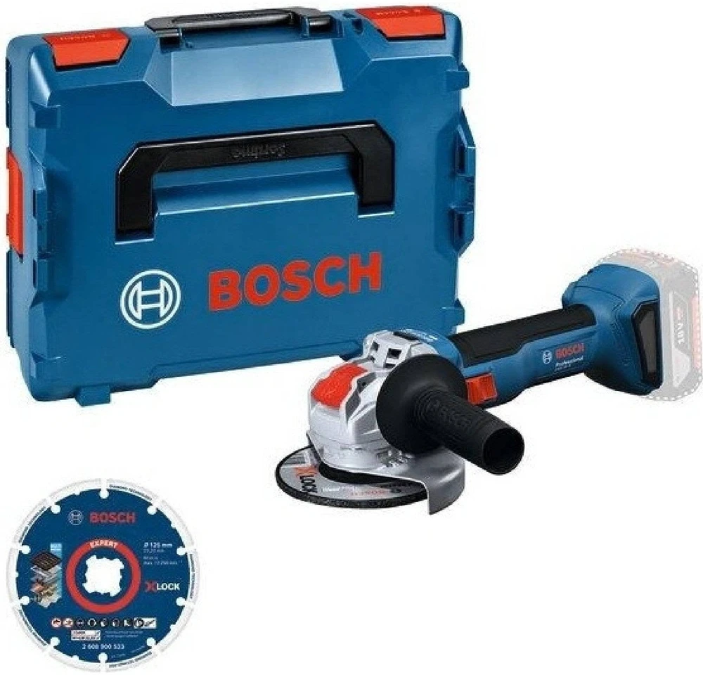 Šlifuoklis Bosch Akumuliatorinis Kampinis šlifuoklis GWX 18V-8