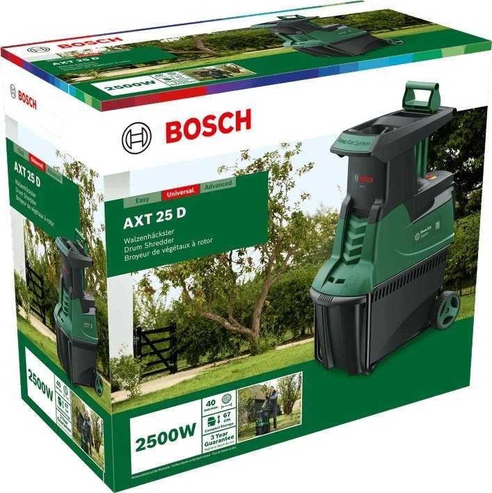 Bosch AXT 25 D Šakų smulkintuvas