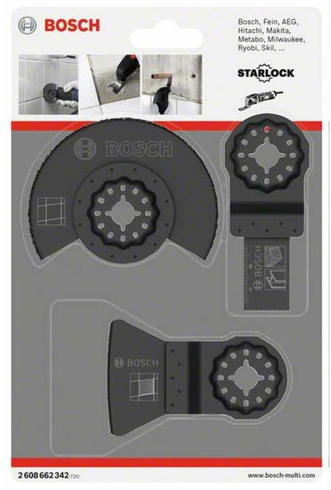 Bosch 3 dalių komplektas STARLOCK