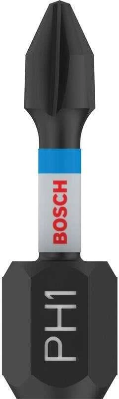 Bosch Suktuvo antgaliai PH1 2 vnt./ Impact, L=25mm