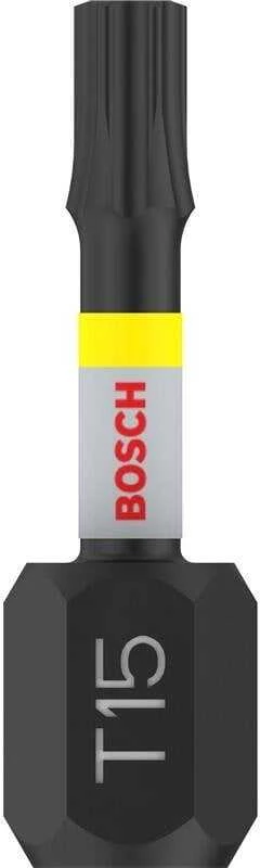 Bosch Suktuvo antgaliai T15 2 vnt./ Impact, L=25mm