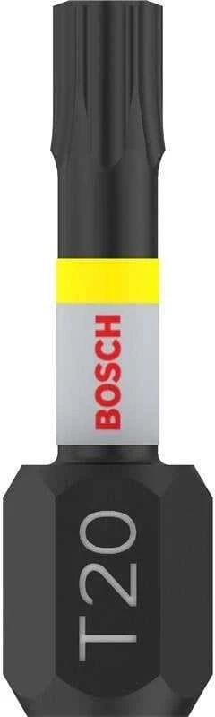 Bosch Suktuvo antgaliai T20 2 vnt./ Impact, L=25mm