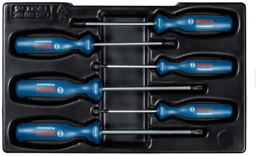 Bosch Torx atsuktuvų rinkinys 6 vnt