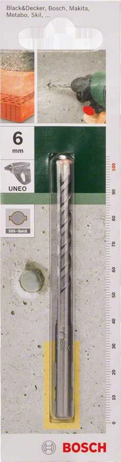 Bosch Gražtas betonui SDS-Quick 6x55x100 mm