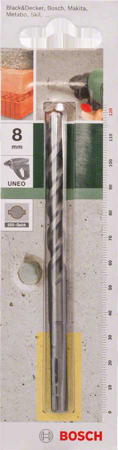 Bosch Gražtas betonui SDS-Quick 8x75x120 mm