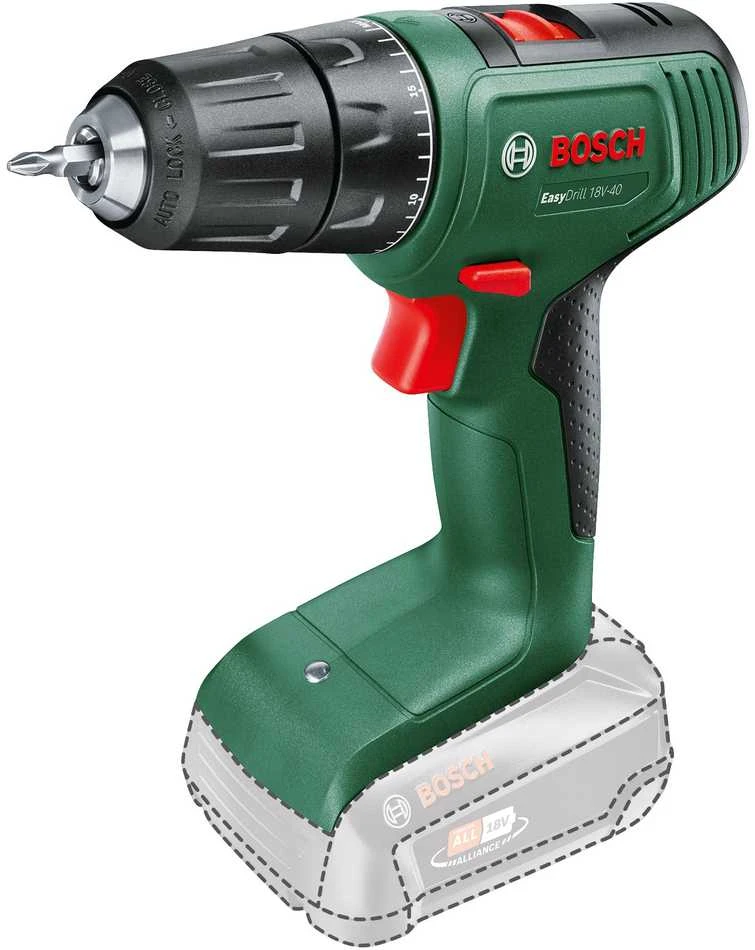 Suktuvas - gręžtuvas Bosch EasyDrill 18V-40 18 V 1 x akumulator 1.5 Ah (06039D8006)