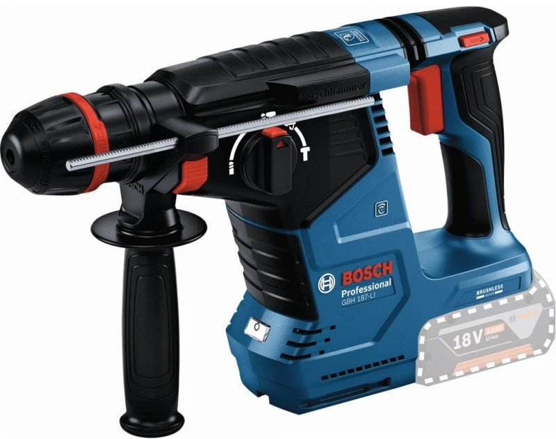 Bosch GBH 18V-24 C be akumuliatoriaus ir kroviklio dėžutė