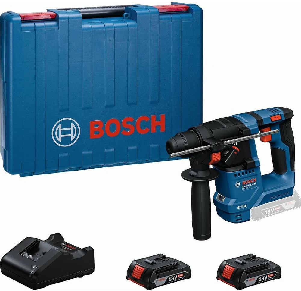 Bosch GBH 18V-18, 2x2,0Ah, GAL 18V-20, CC