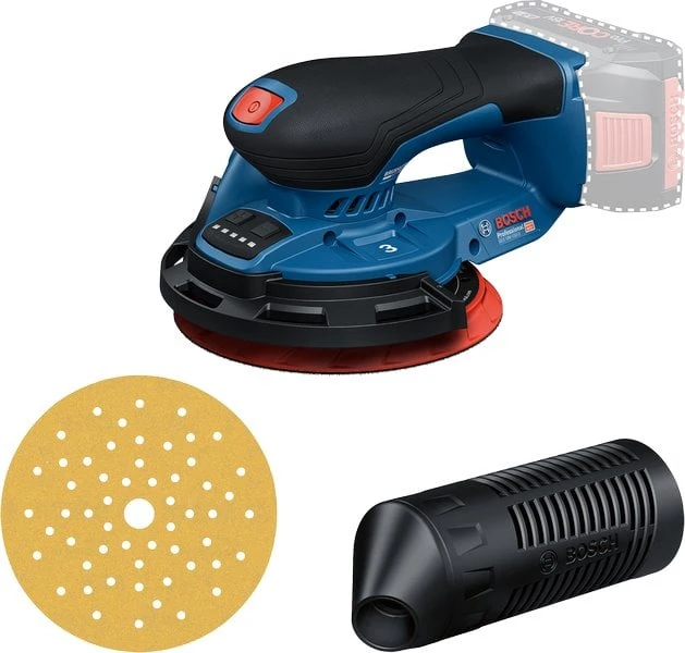 Ekscentrinis šlifuoklis Bosch GEX 18V-150-3 Professional; 18 V (be akumuliatoriaus ir pakrovėjo)