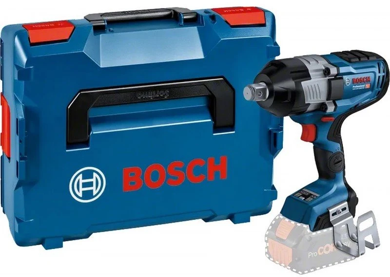 Bosch GDS 18V-1600 HC be akumuliatoriaus ir kroviklio GCY 42, L-Boxx