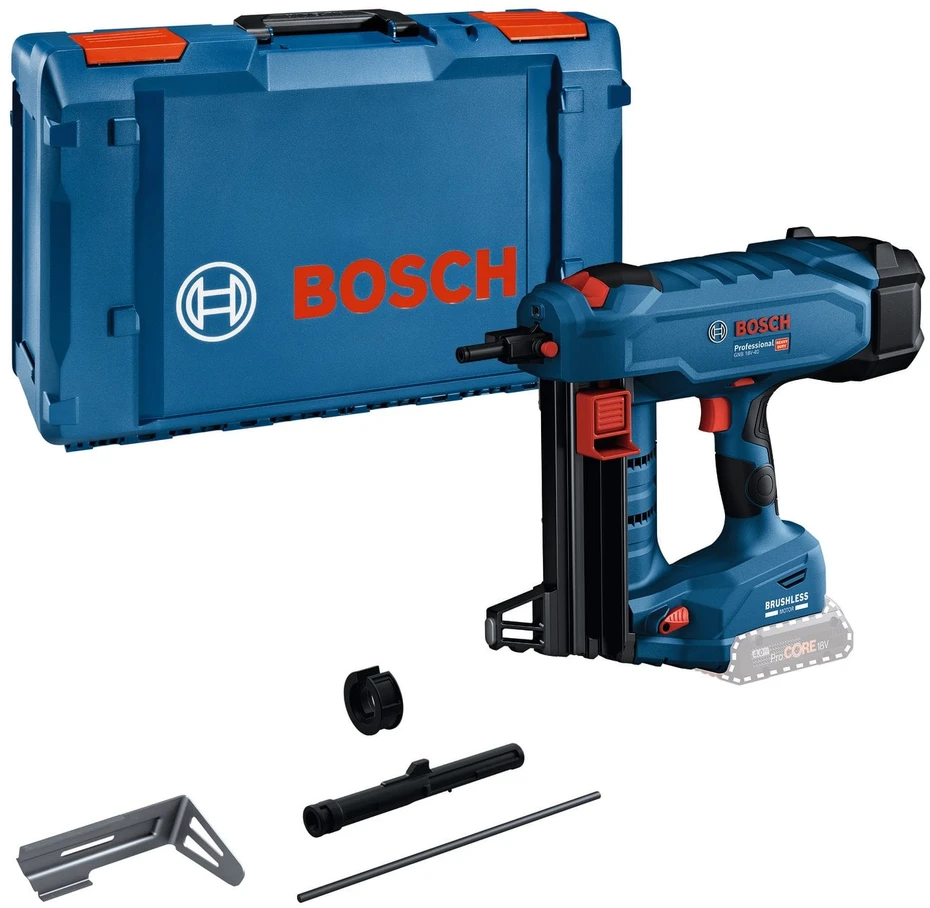 Akumuliatorinė viniakalė BOSCH GNB 18V-40 Solo su priedais