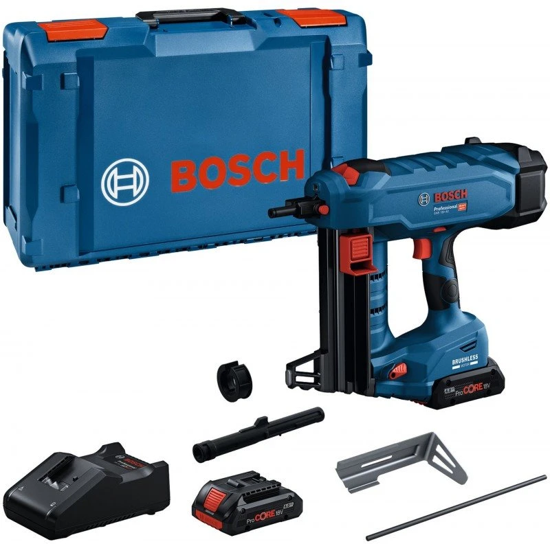 Akumuliatorinis viniakalis Bosch GNB 18V-40 Professional; 18 V; 2x4,0 Ah akumuliatoriai.