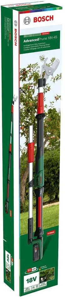 Bosch AdvancedPrune18V-45 SOLO Akum.gen.žirklės,ilgieji