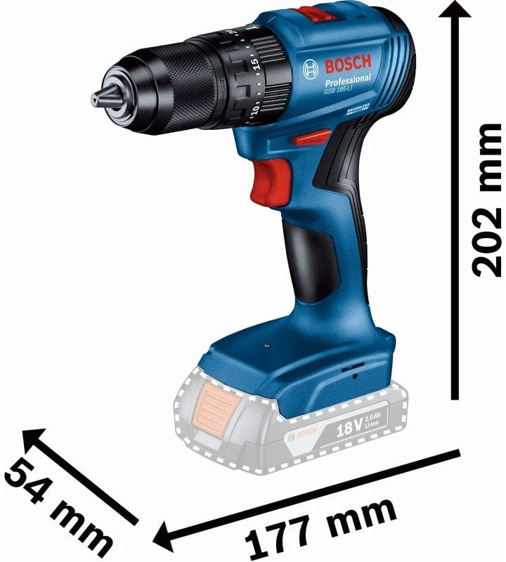 Bosch GSB 18V-45 Solo, L-Boxx