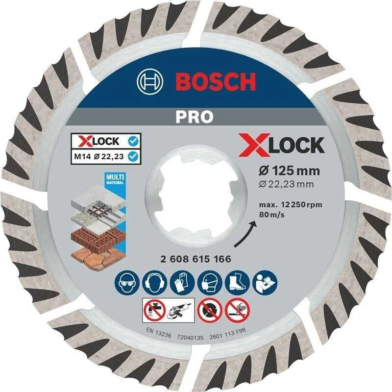 Bosch XLOCK Deimant.pjov.diskas Standard fUniversal 125mm