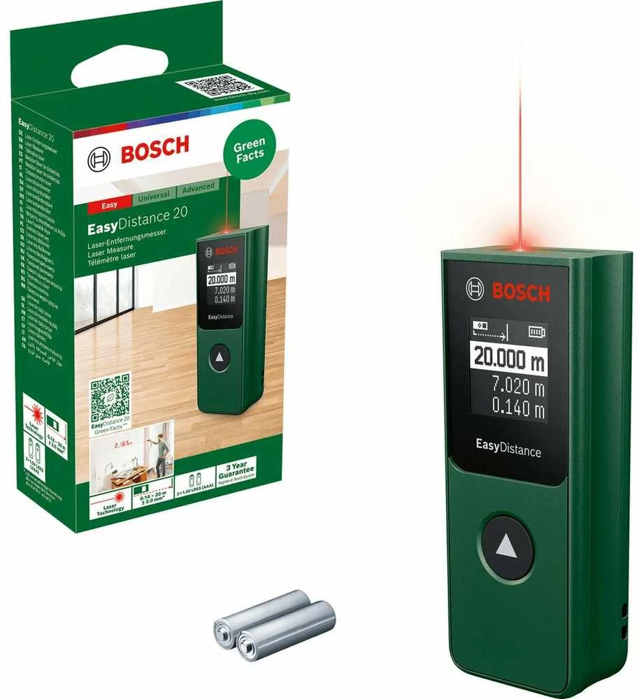 Lazerinis atstumų matuoklis Bosch EasyDistance 20