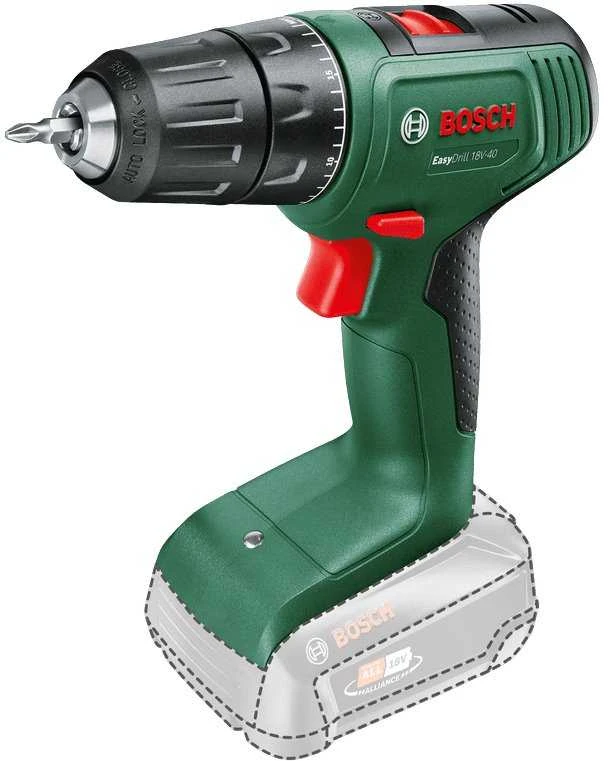 Bosch Easydrill 18V-40 be akumuliatoriaus ir kroviklio Akum.suktuvas