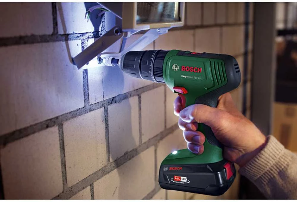 Bosch EasyImpact18V-40,1x2Ah Akum.smūginis gręžtuvas