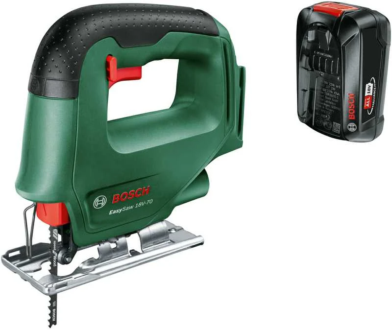Bosch EasySaw 18V siaurapjūklis su akumuliatoriumi