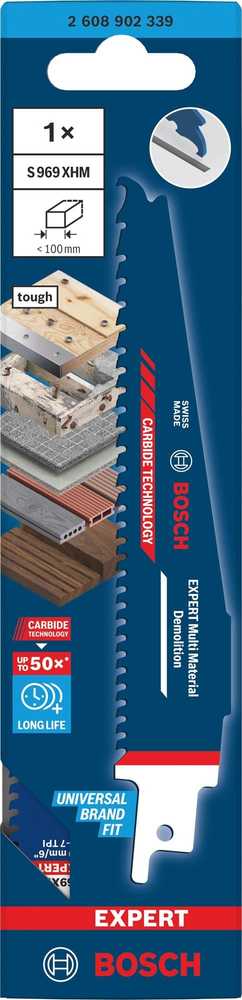 BOSCH EXPERT Multi Material Demolition S969XHM Saw Blade (2.608.902.339)