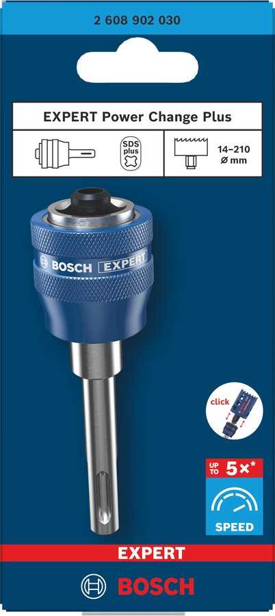 Bosch PC Plus adapteris SDSplus Power Change Plus L=105mm