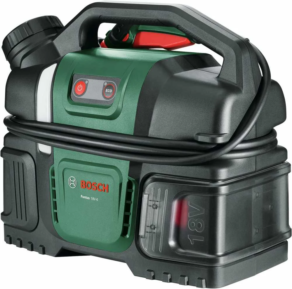 Bosch Fontus 18V-6 akumuliatorinis plautuvas iš priekio