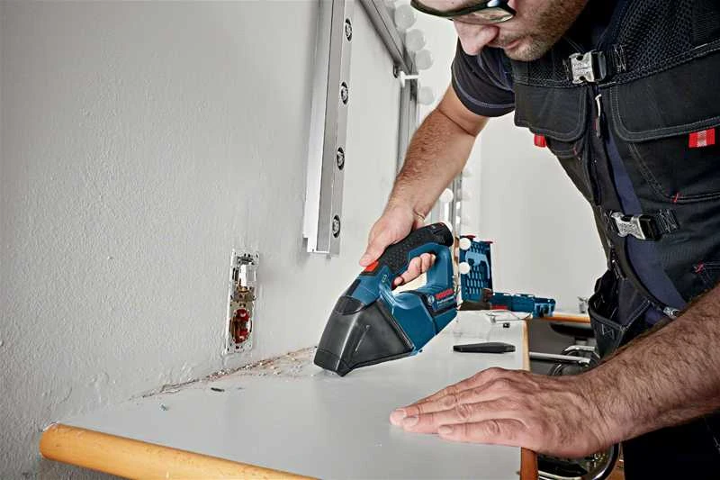 Rankinis dulkių siurblys Bosch GAS 12V, be akumuliatoriaus ir įkroviklio