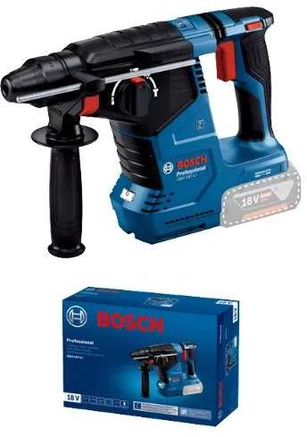Perforatorius Bosch GBH 187-LI Professional; 18 V; 2,4 J; SDS-plus (be akumuliatoriaus ir pakrovėjo)