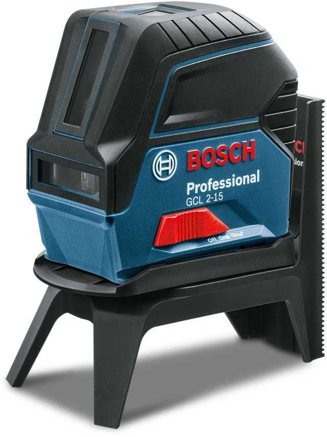 Bosch Kombinuotasis lazeris GCL 2-15 (3x1.5V AA , RM1, BM3, Case)