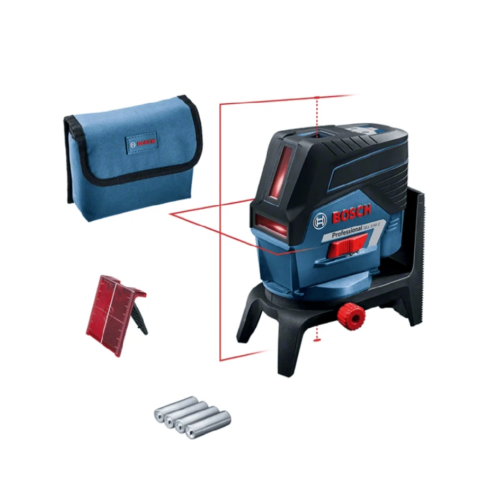 Bosch GCL 2-50 C + RM2 + AA1 Combi lazerinis