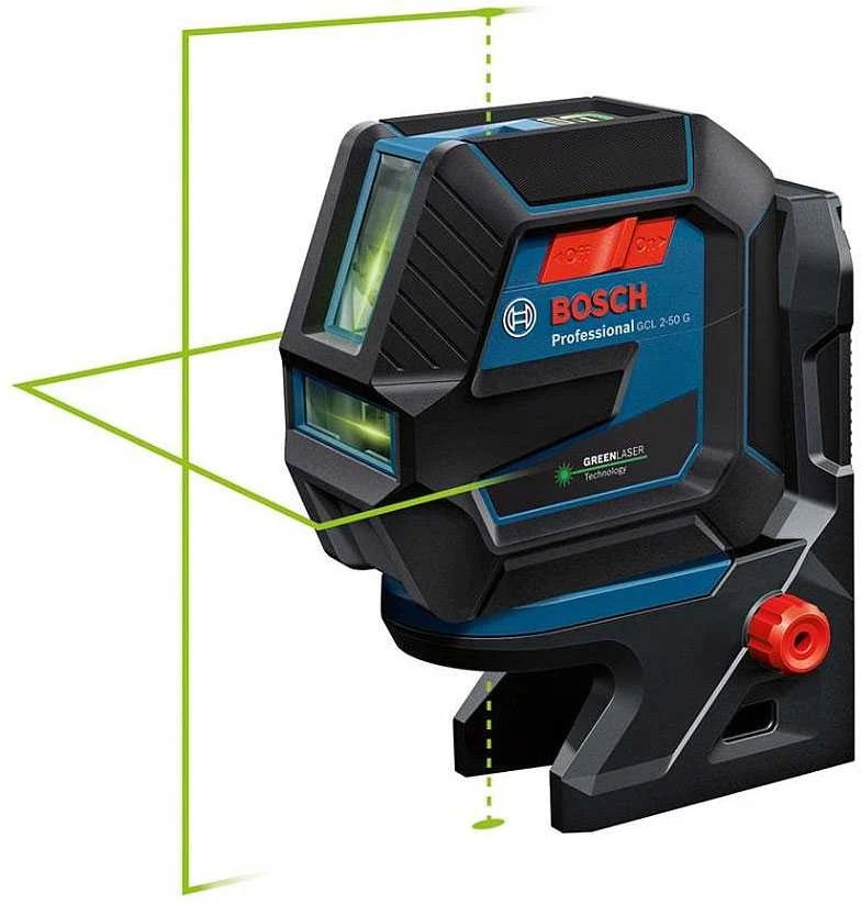 Kombinuotas lazerinis nivelyras Bosch GCL 2-50 G Professional
