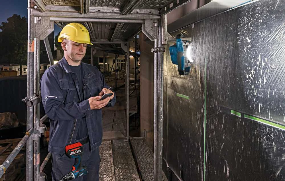 Bosch Akumuliatorinis statybviečių prožektorius GLI 18V-2200 C