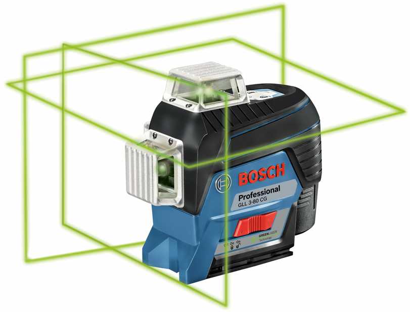 Bosch GLL 3-80 CG, LB SOLO, BM1