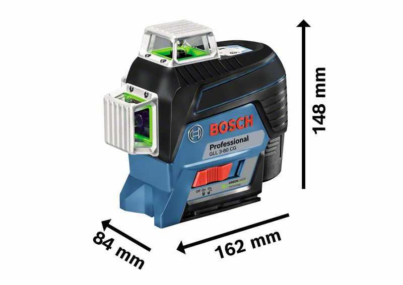 Bosch GLL 3-80 CG, LB SOLO, BM1